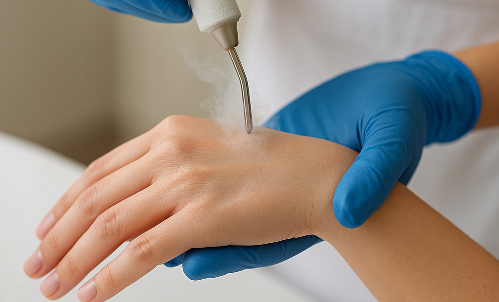 Aquí esta la crioterapia en Pamplona