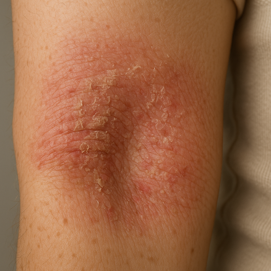 Dermatitis atópica en el codo