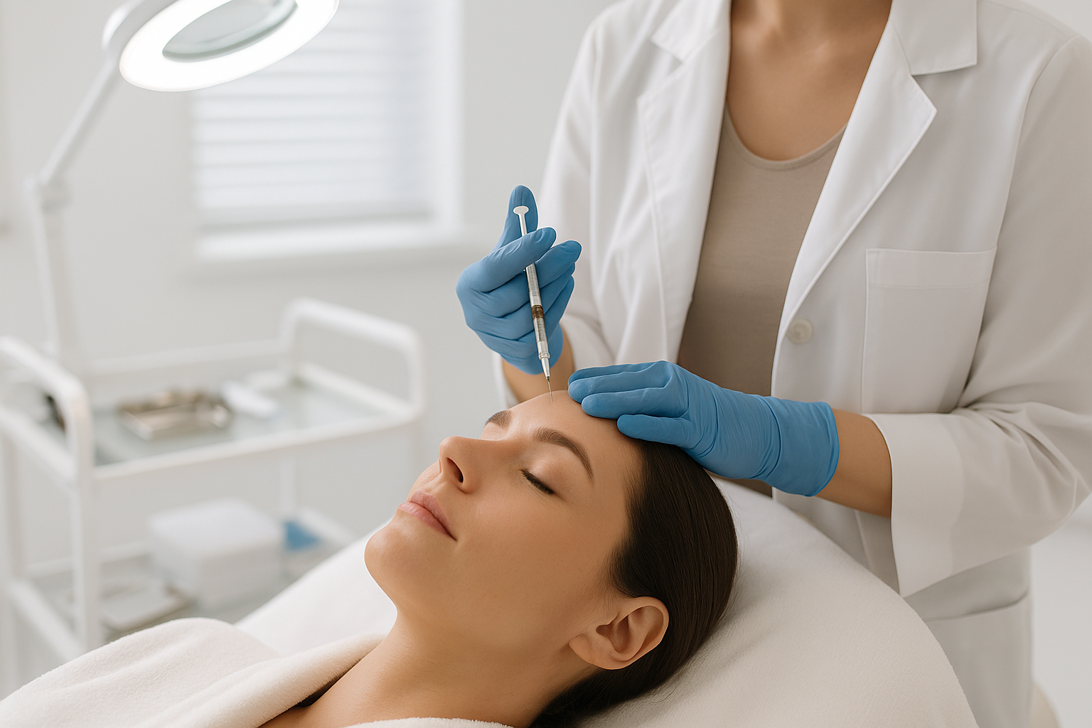 Haciendose un botox distinto